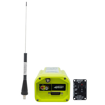 Artex ELT 345 Compact Kit | 15in Whip Antenna, Standard Switch