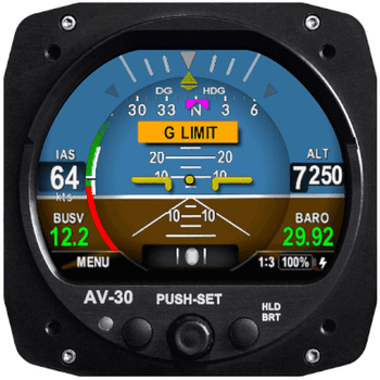 uAvionix AV-30C Primary Flight Display